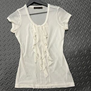 The Limited ruffle blouse size small